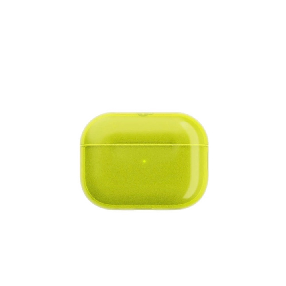 Neon yellow AirPods Pro case